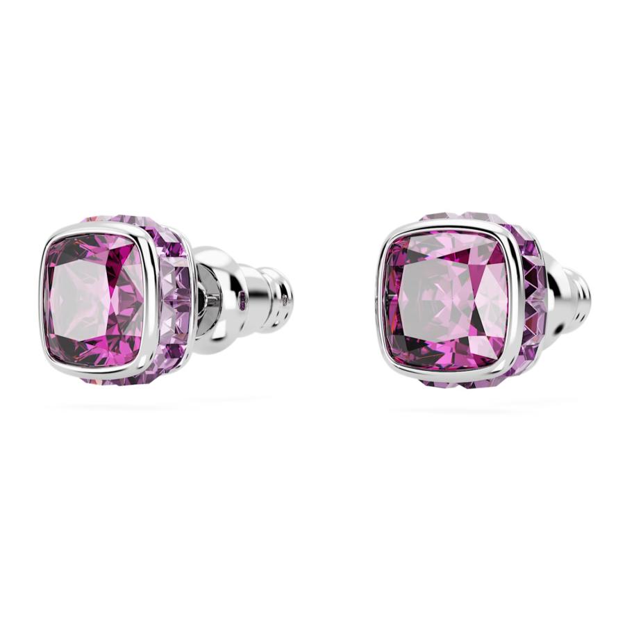 SWAROVSKI（スワロフスキー） 誕生石 2月 ピンク Birthstone スタッド 