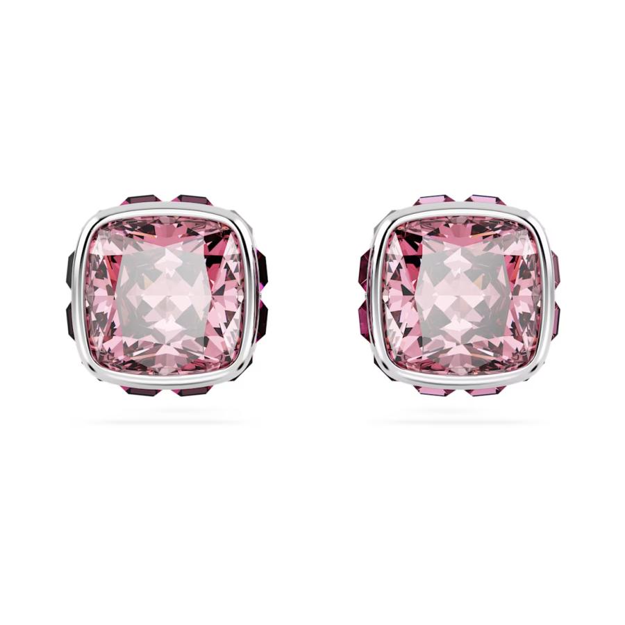 SWAROVSKI（スワロフスキー） 誕生石 10月 ピンク Birthstone スタッド 