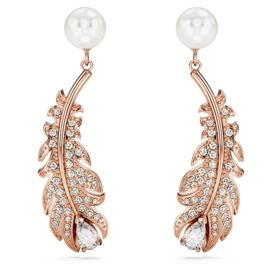 スワロフスキー Swarovski Nice ドロップピアス ミックスカット SWAROVSKI スワロフスキー Swarovski Nice ドロップピアス
