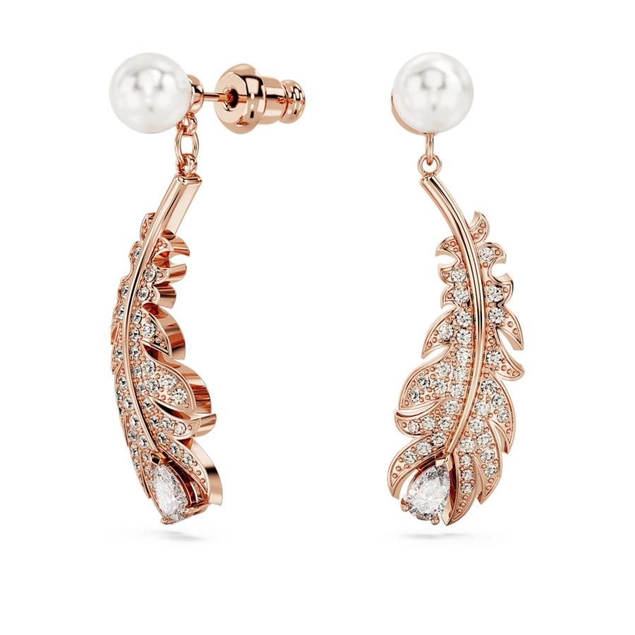 SWAROVSKI（スワロフスキー） Swarovski Nice ドロップピアス ミックス