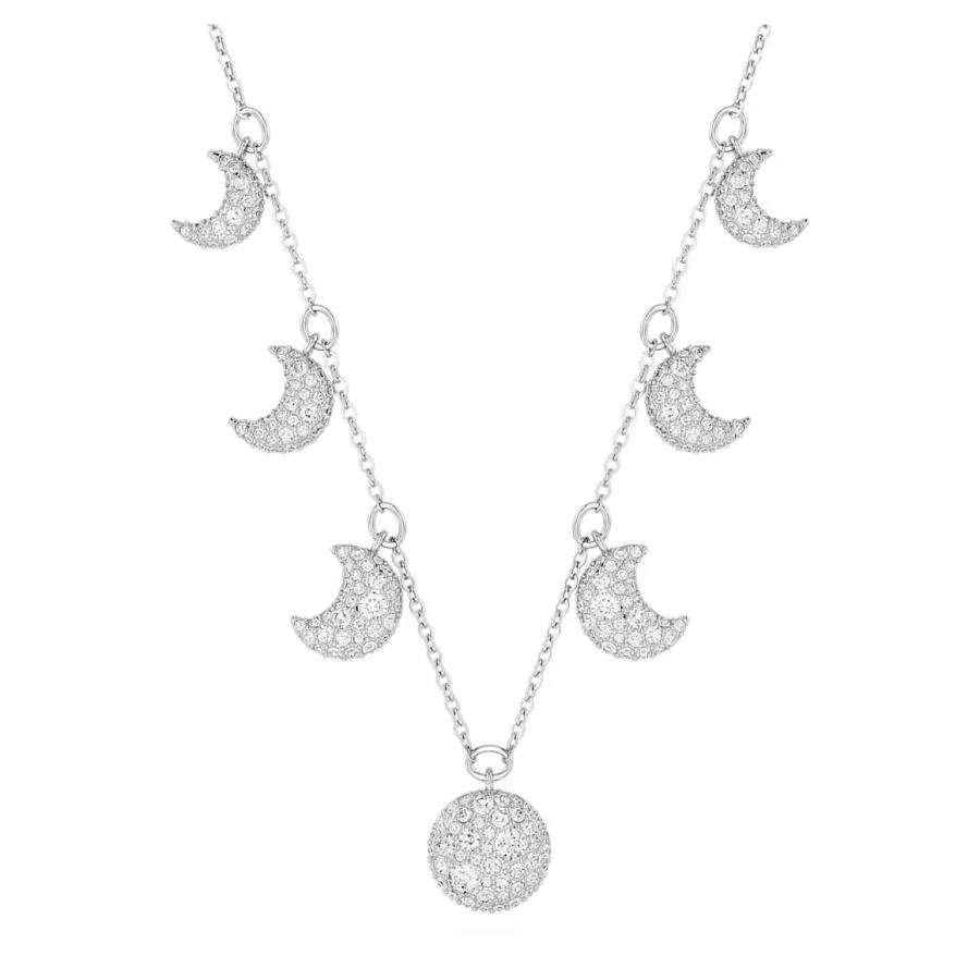 SWAROVSKI（スワロフスキー） 月 Luna チョーカー ロジウム・プレー