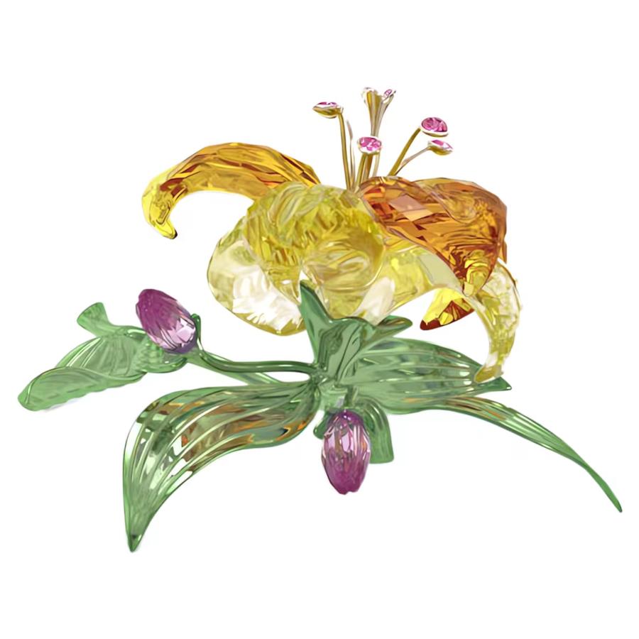 SWAROVSKI（スワロフスキー） クリスタル 置物 花 Florereユリ 百合