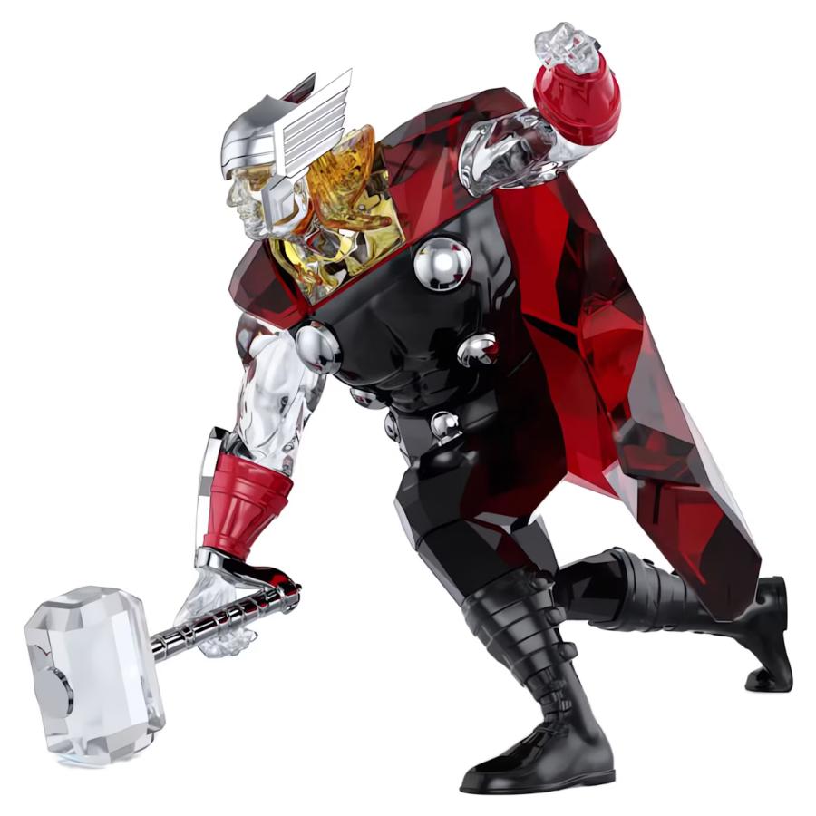 SWAROVSKI（スワロフスキー） クリスタル 置物 マーベル Marvel Thor