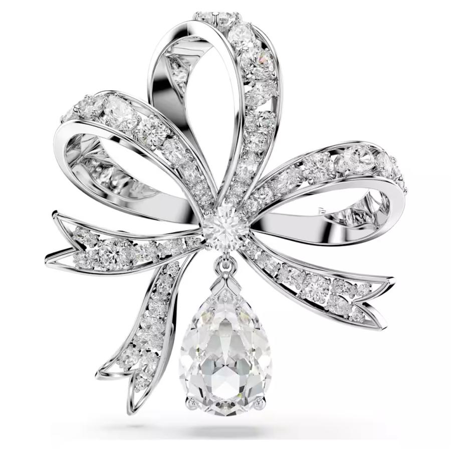 SWAROVSKI スワロフスキー Swarovski リボン Hyperbola ブローチ