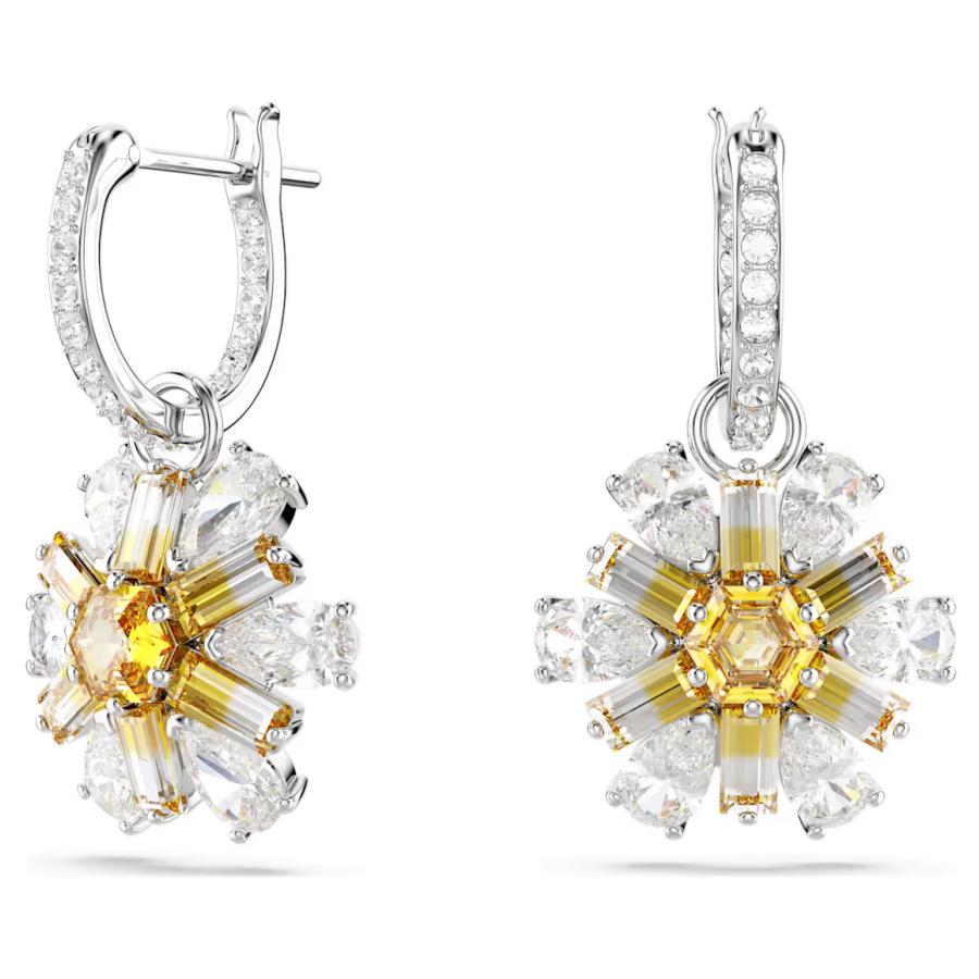 半額以下 Swarovski Lucent イエロー ピアス 【公式通販】