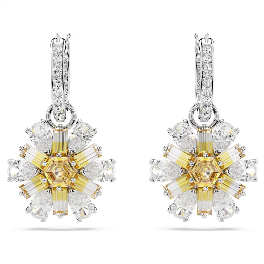 SWAROVSKI（スワロフスキー） 花 Idyllia ドロップピアス フラワー