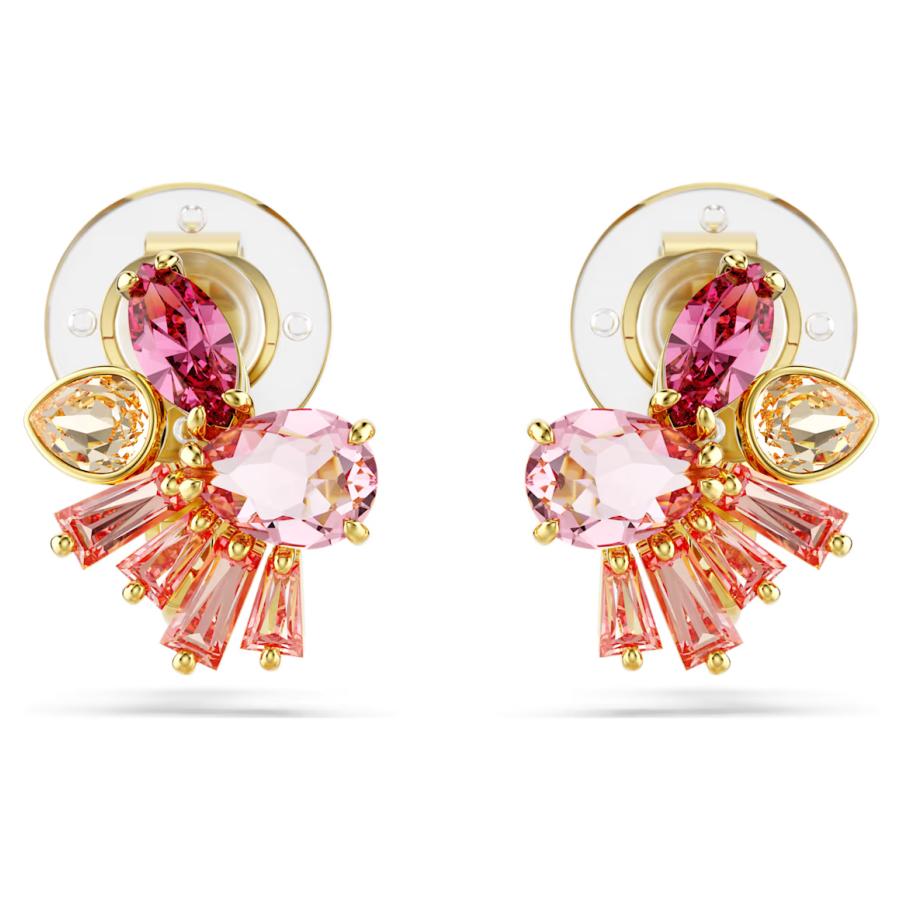 SWAROVSKI（スワロフスキー） フラワー 花 ピンク Gema クリップ