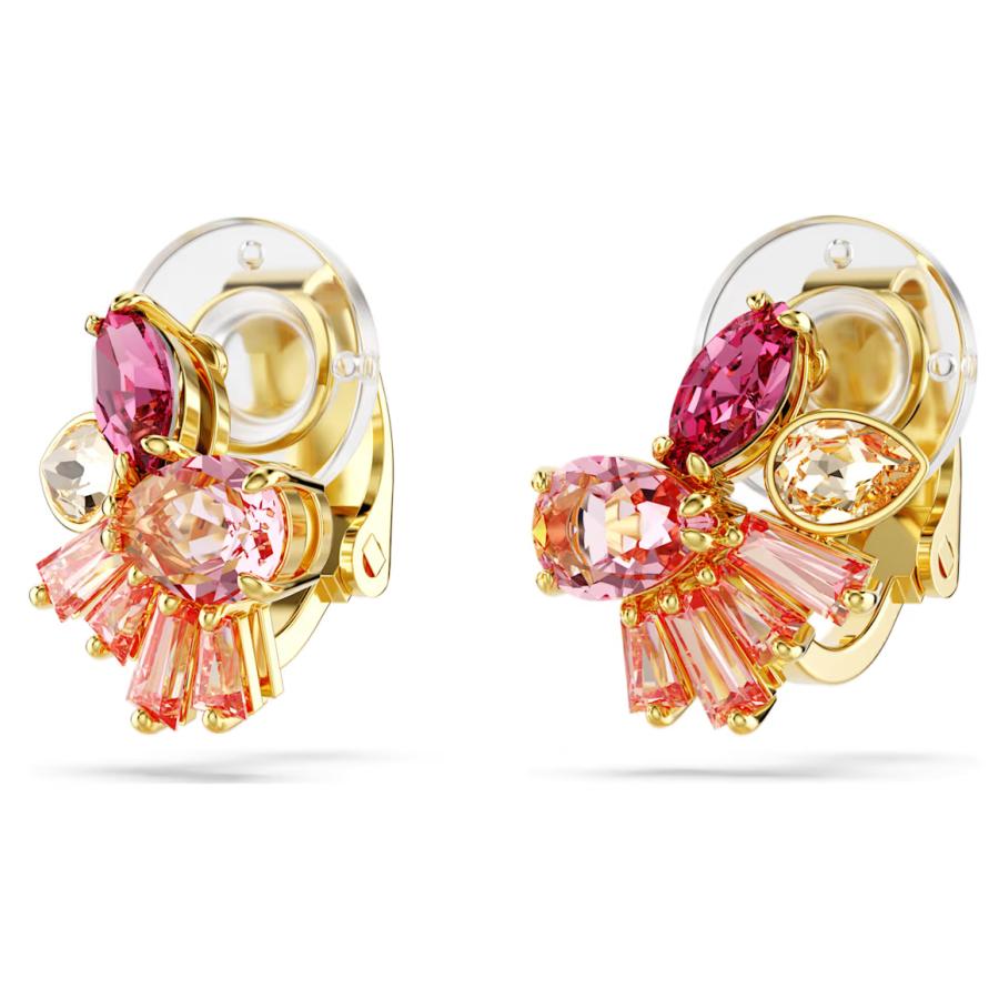 SWAROVSKI（スワロフスキー） フラワー 花 ピンク Gema クリップ