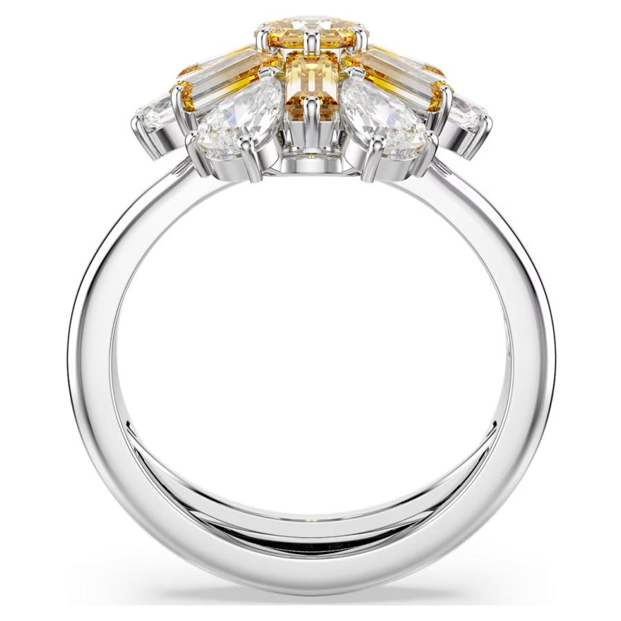 SWAROVSKI（スワロフスキー） フラワー 花 イエロー Idyllia リング