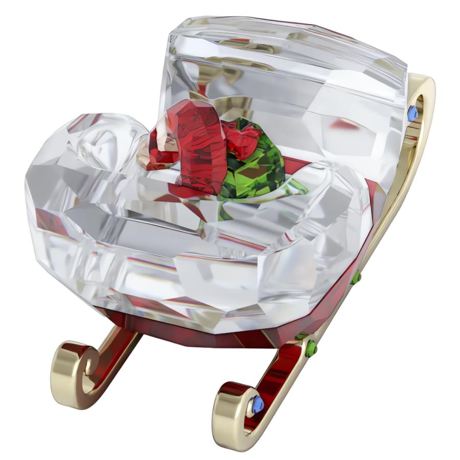 スワロフスキー Swarovski 置物 クリスマス Holiday Cheers そり 5701508_1