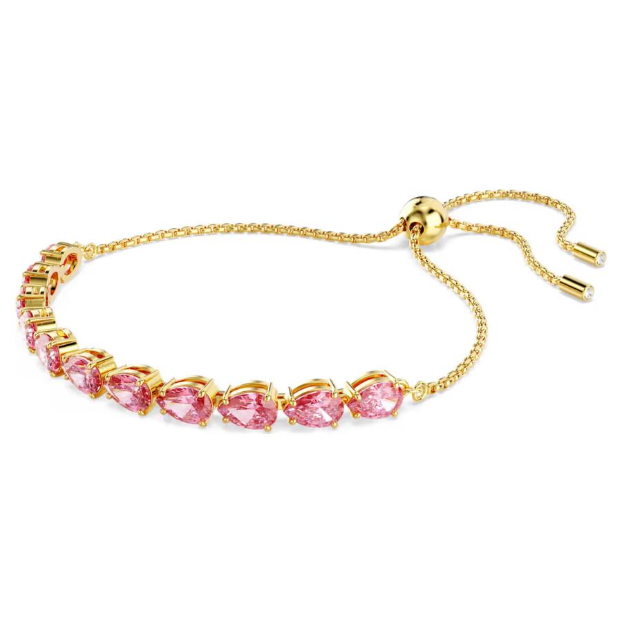 スワロフスキー Swarovski ピンク Matrix ブレスレット ゴールドトーン・プレーティング 5707187_1