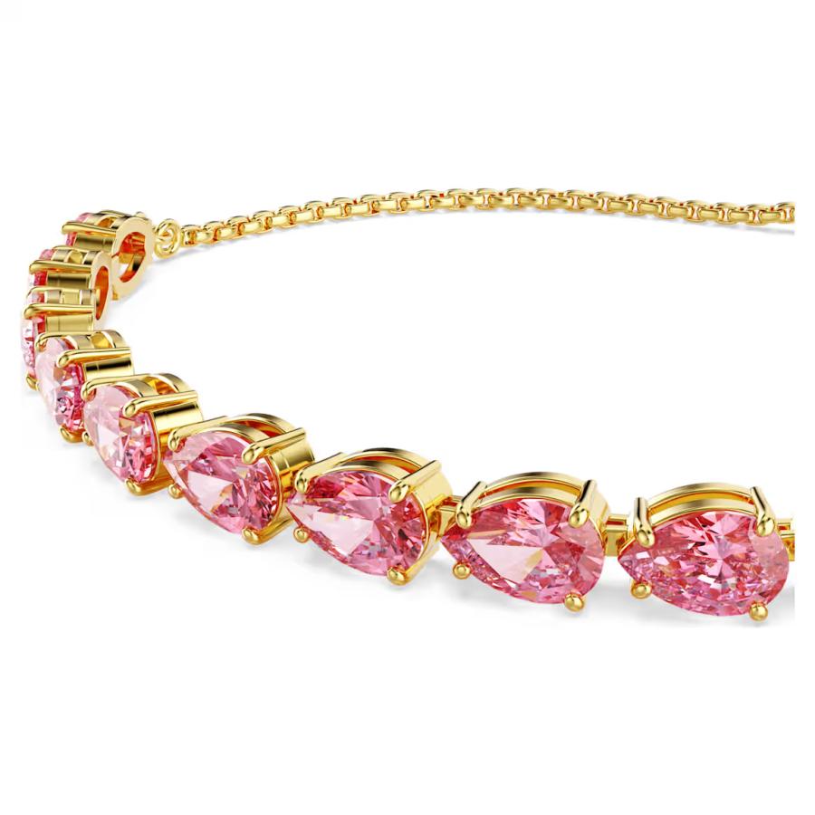 スワロフスキー Swarovski ピンク Matrix ブレスレット ゴールドトーン・プレーティング 5707187_3
