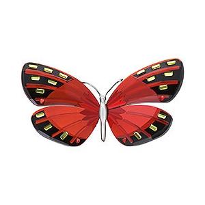 スワロフスキー Swarovski 2007年 廃盤品 置物 蝶 Adena Butterfly， Light Siam フィギュア 622737