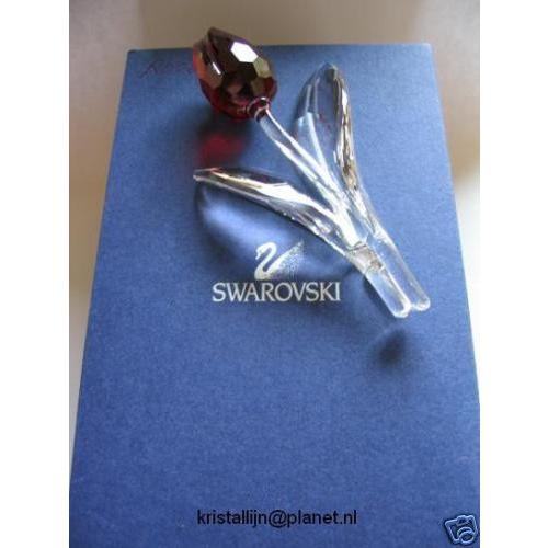 スワロフスキー Swarovski 2003年 SCS限定品 『チューリップ, レッド