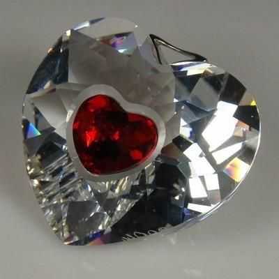 SWAROVSKI（スワロフスキー） 『Heart オーナメント, 2004年限定品