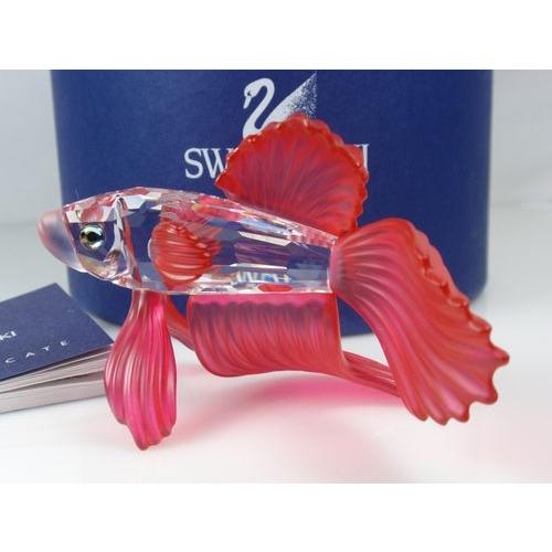 スワロフスキー クリスタル 3匹の南洋魚 廃番品