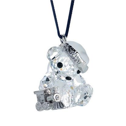 SWAROVSKI（スワロフスキー） クリスタル クマ 『クリスベアと機関車