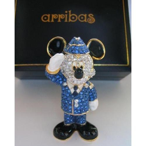 スワロフスキー Swarovski 『Disney Arribas Jeweled ミッキーマウス - 空軍』 7409055360318P_3