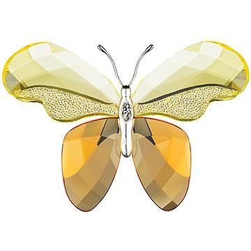 スワロフスキー Swarovski クリスタル 蝶 『Almina， Jonquil』 861934