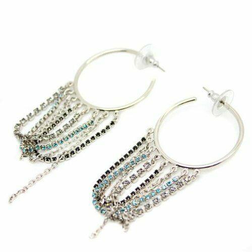 ハート】スワロフスキー Swarovski クリスタル ピアス DRAMA 910877