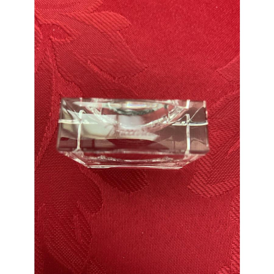Baccarat バカラ コバルトブルー EGG ＆ スタンド クリスタル 置物_3