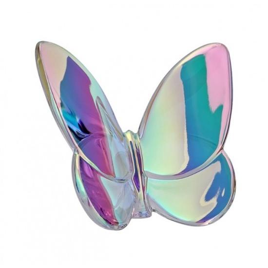 バカラ　ラッキーバタフライ　蝶　オブジェ　クリア Amazon.co.jp: バカラ ラッキー バタフライ パピヨン 蝶 動物 置物