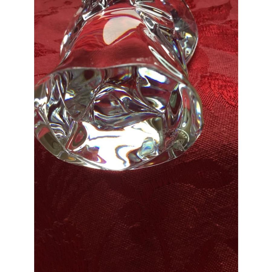 バカラ（Baccarat） 尾の長い小鳥 クリスタル フィギュリン