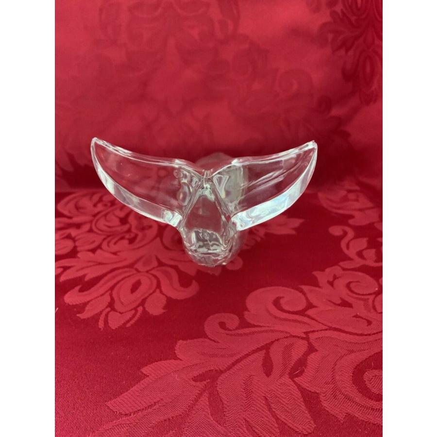 バカラ（Baccarat） 置物 ホエール くじら クリスタル フィギュリン