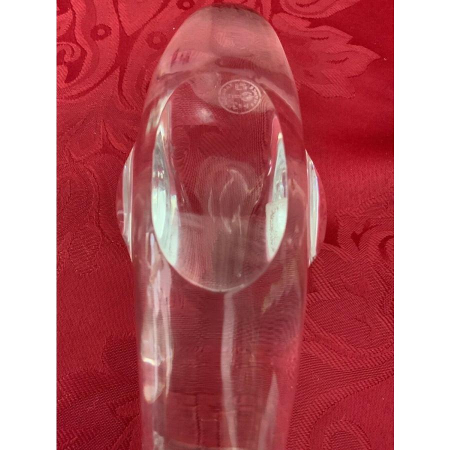 バカラ（Baccarat） 置物 ホエール くじら クリスタル フィギュリン