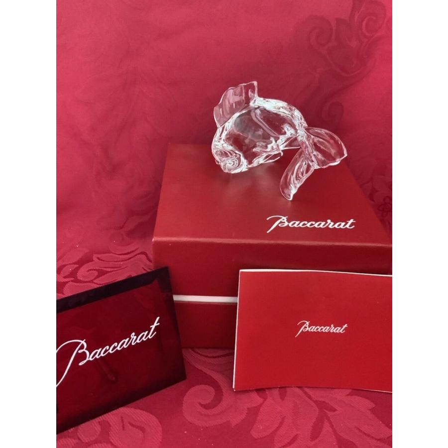 バカラ Baccarat 置物 金魚 フィッシュ クリスタル フィギュリン バカラ Baccarat 置物 金魚 フィッシュ クリスタル フィギュリン