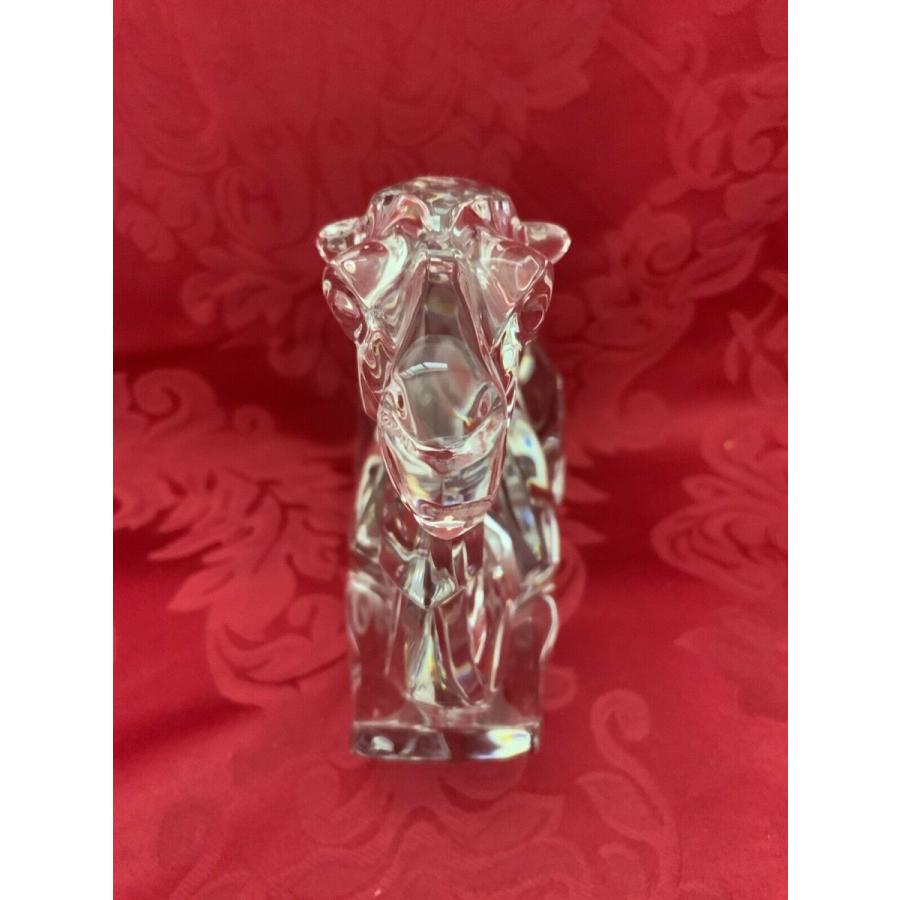 人気定番，2025 Baccarat バカラ キャメル らくだ フィギュリン クリスタル