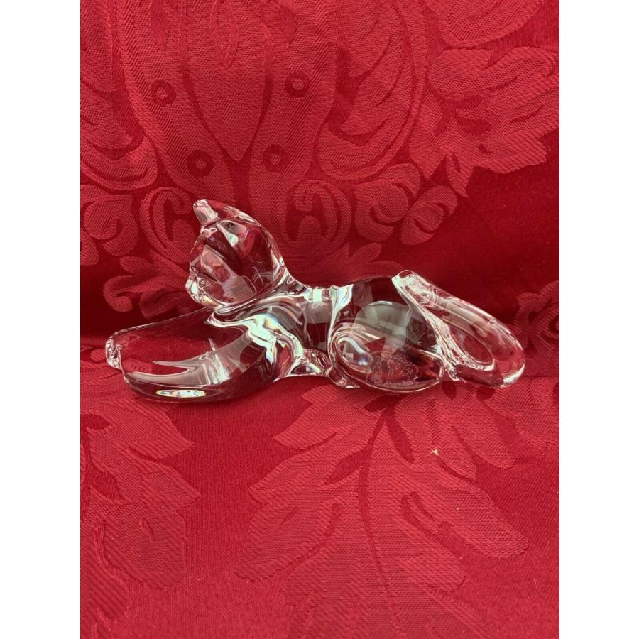 バカラ（Baccarat） キャット 猫 フィギュリン クリスタル