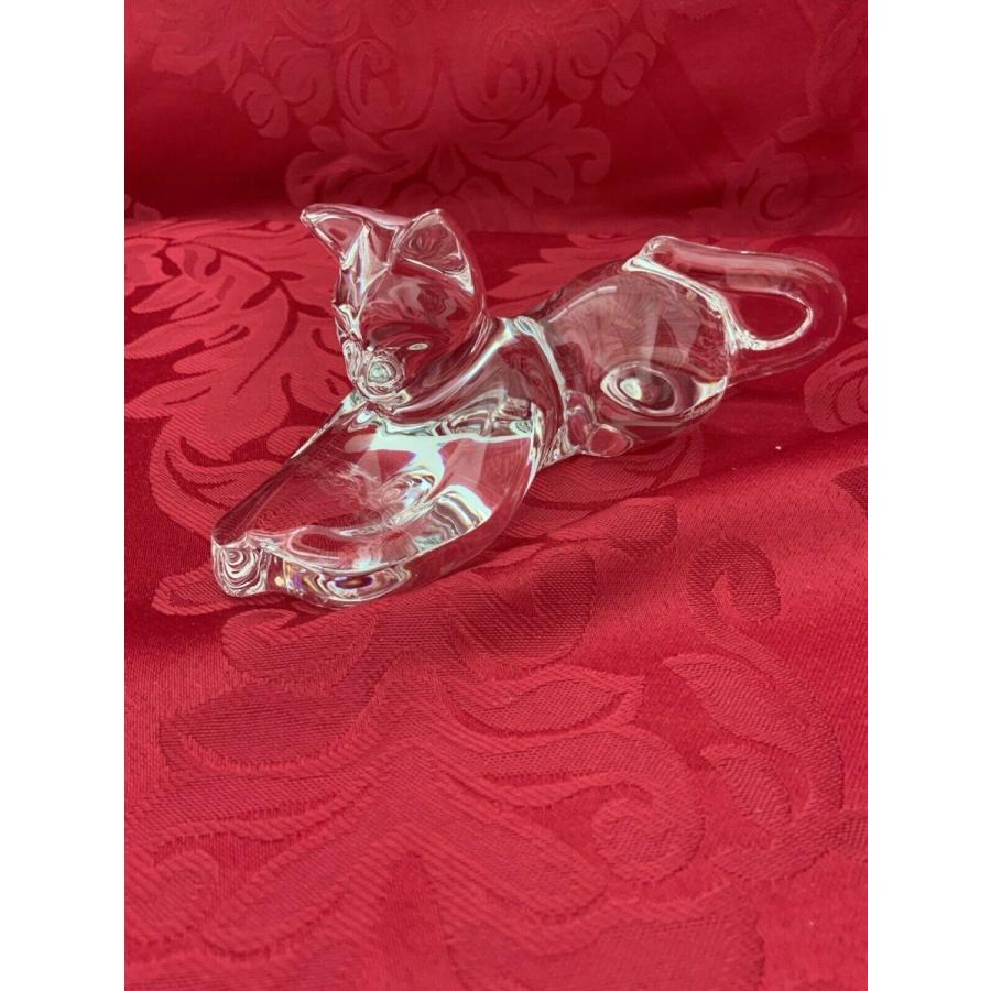 バカラ エジプシャンキャット クリスタル フィギュリン Baccarat 猫 バカラ エジプシャンキャット クリスタル オブジェ 猫 フィギュリン