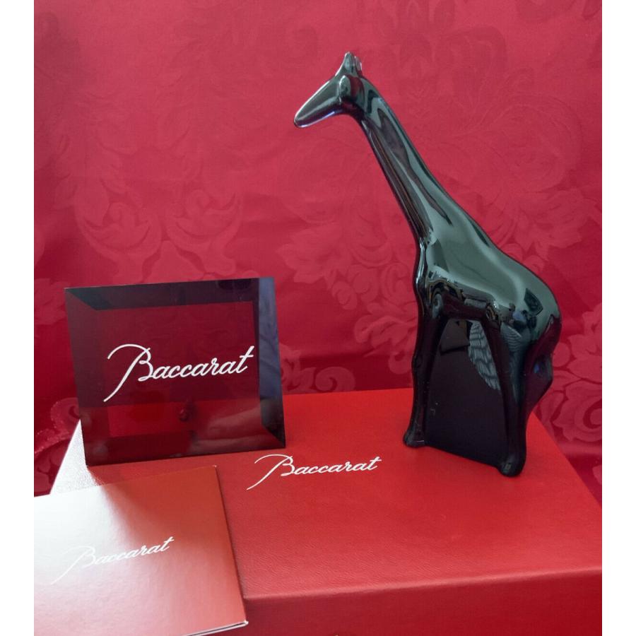 箱入り Baccarat クリスタルキリン 置物 箱入り Baccarat クリスタルキリン 置物