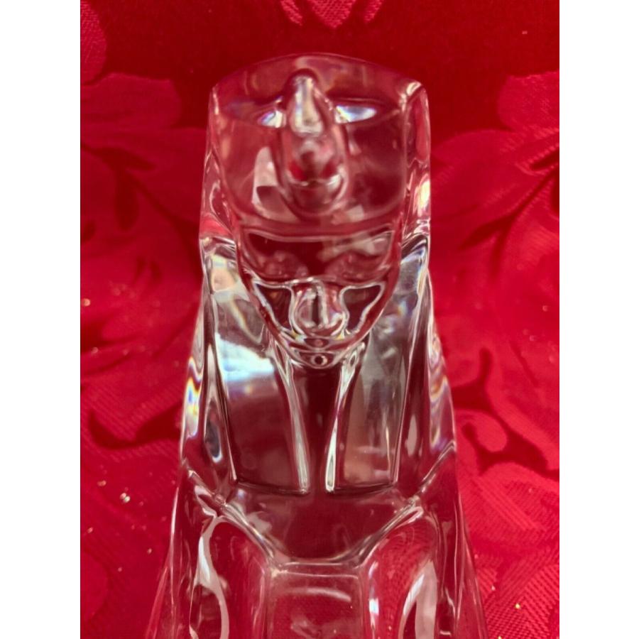 バカラ（Baccarat） スフィンクス クリスタル フィギュリン