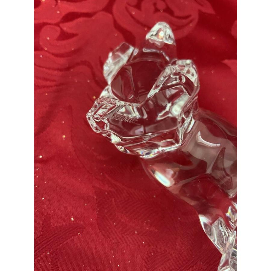バカラ Baccarat 置物 シープ 羊 フィギュリン クリスタル