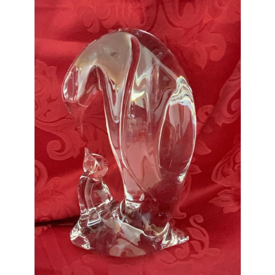 バカラ Baccarat 置物 ペンギン マザー&ベイビー フィギュリン バカラ Baccarat 置物 ペンギン マザー&ベイビー フィギュリン