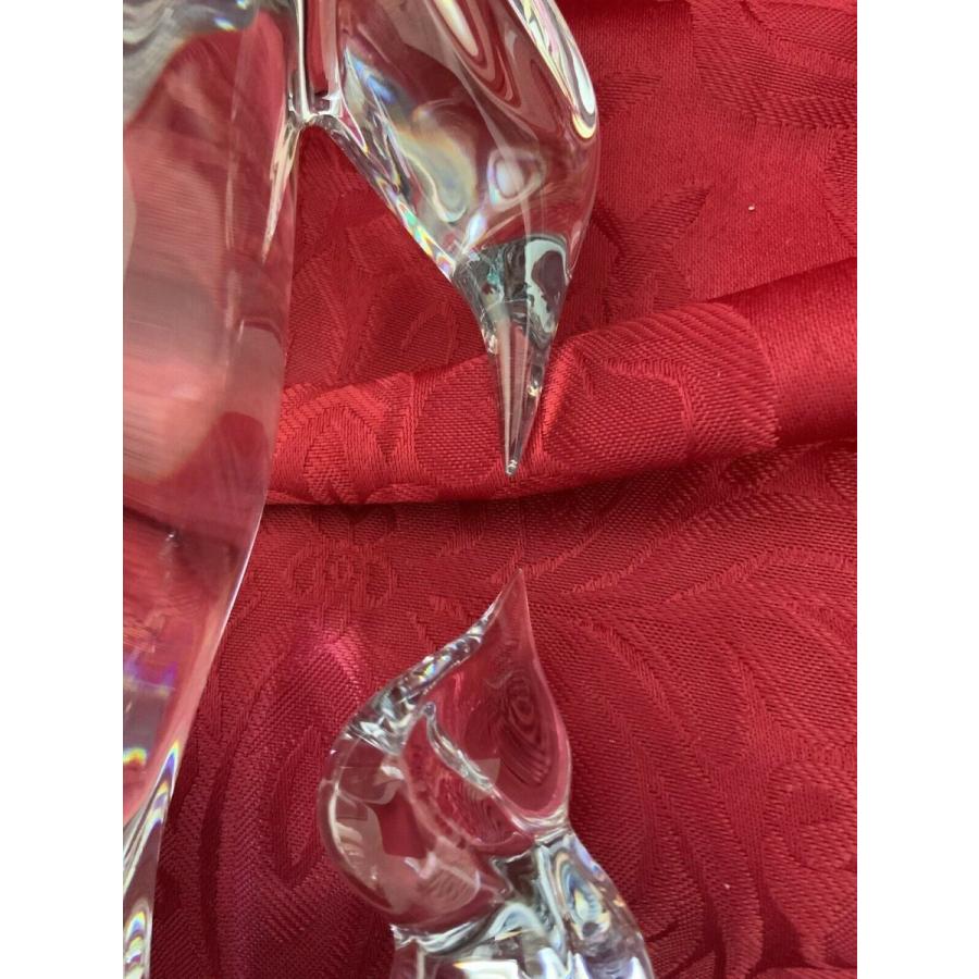 バカラ Baccarat 置物 ペンギン マザー&ベイビー フィギュリン バカラ Baccarat 置物 ペンギン マザー&ベイビー フィギュリン