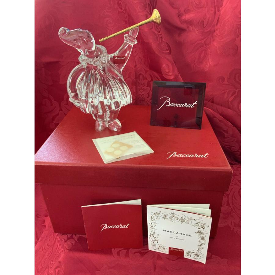 Baccarat - バカラ ミスキーブパック マスカレード J ボッジョ クラウン フィギュリン バカラ Baccarat ミスキーブパック マスカレード J ボッジョ