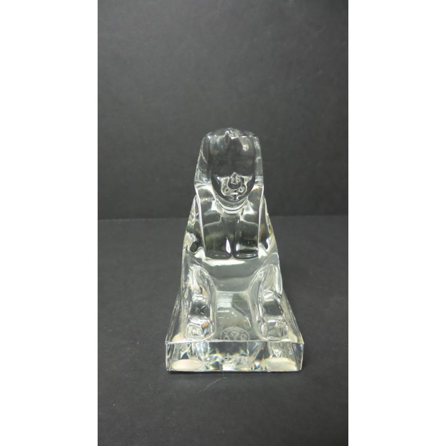 バカラ（Baccarat） ペーパーウェイト スフィンクス : スワロフスキー