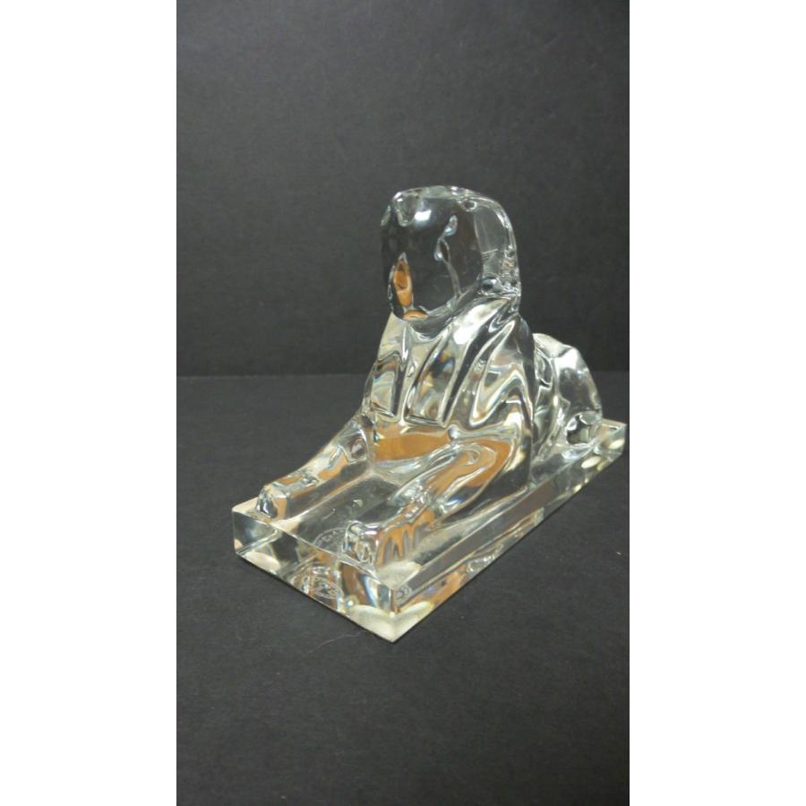 バカラ（Baccarat） ペーパーウェイト スフィンクス : スワロフスキー