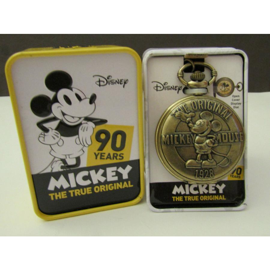 ディズニー ミッキーマウス90周年記念懐中時計 : スワロフスキー通販