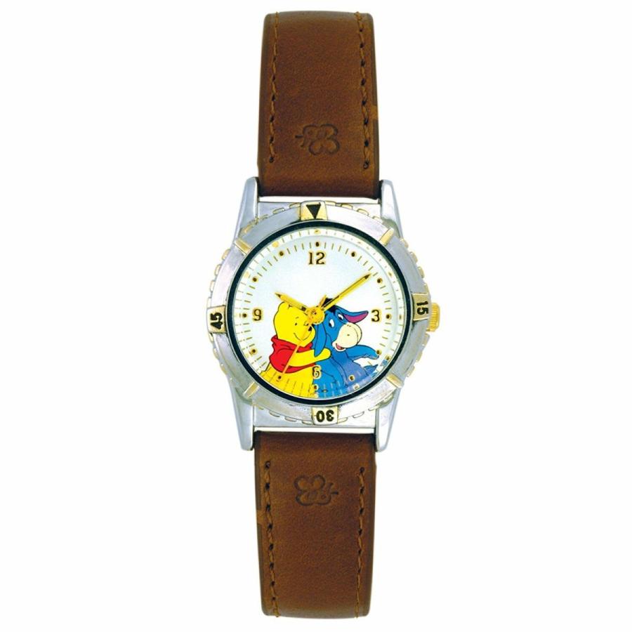 ディズニー くまのプーさん プーさん イーヨー ブラウンレザーストラップ 時計 Dt0062 スワロフスキー通販プラネタリウム 通販 Yahoo ショッピング