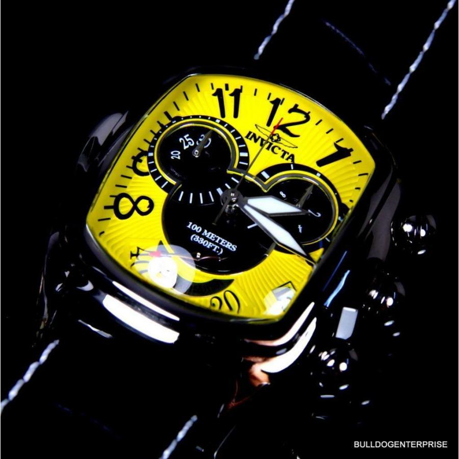 INVICTA インビクタ ディズニー ミッキーマウス クロノグラフイエロー