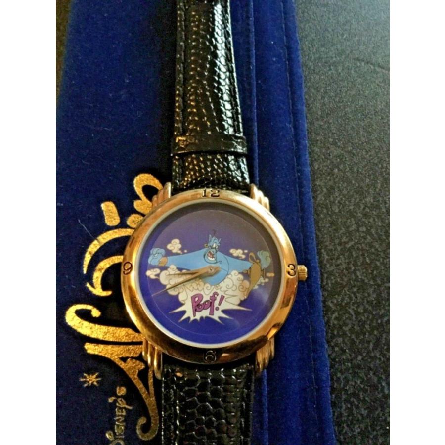 ディズニー アラジン ジーニー アニメーション 時計 : スワロフスキー