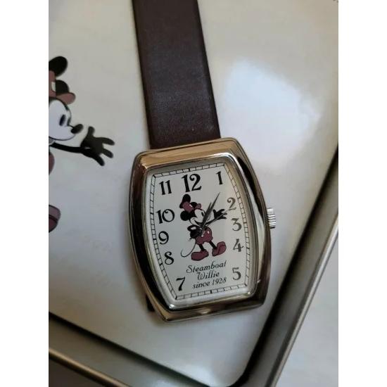 ディズニー ミニーマウス 1928年蒸気船ウィリー デザイン 腕時計 2004年｜planetarium｜03