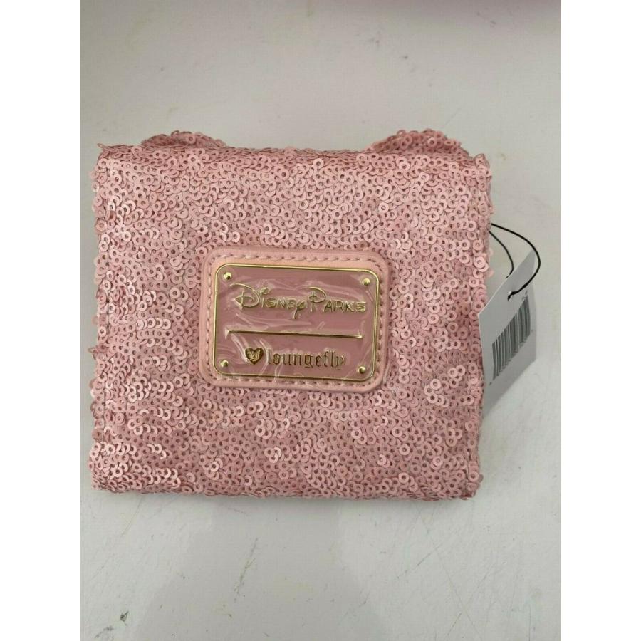 ラウンジフライ Loungefly ディズニー ピンクスパンコール