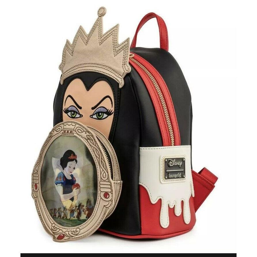 Loungefly】ディズニー スノーホワイト 鏡 ミニ バックパック