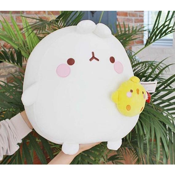 MOLANG モラン＆ピヨピヨ ピローぬいぐるみ スーパーソフト うさぎ