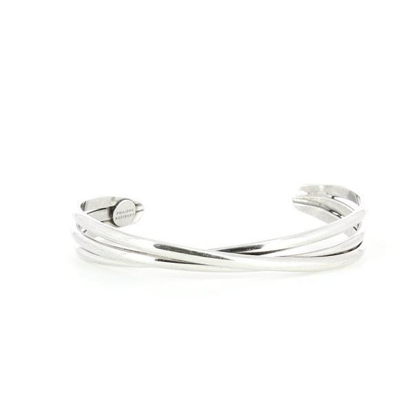 Philippe 3 Audibert フィリップオーディベール Craig 3 フィリップオーディベール Pa0071 シルバークロスリジッド シルバークロスリジッド ブレスレット スワロフスキー通販プラネタリウム 買い新作